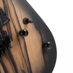 Cort elektromos gitár, 7 húros, Pale Moon ében fedlap, Multi Scale, natúr fekete burst