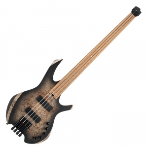 Cort elektromos basszusgitár, Bartolini hangszedők, fej nélküli, csillagpor fekete