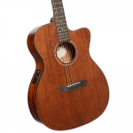 Cort akusztikus gitár elektronikával, cutaway
