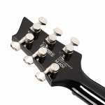 Cort elektromos gitár, áttetsző fekete burst