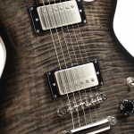 Cort elektromos gitár, áttetsző fekete burst