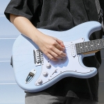 Donner elektromos gitár szett erősítővel, sonic blue