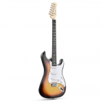 Donner elektromos gitár szett erősítővel, ST forma, sunburst