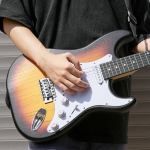 Donner elektromos gitár szett erősítővel, ST forma, sunburst