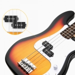 Donner elektromos P basszusgitár, sunburst