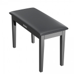 Donner DUET zongoraszék tárolóval, fekete