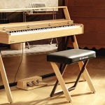 Donner zongoraszék világos fa, R300 design