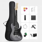 Donner elektromos gitár szett erősítővel, grafitszürke