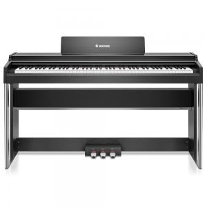 Donner DDP-200 PRO 88 billentyűs kalapácsmechanikás digitális zongora, fekete