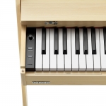 Donner OURA R300 digitális zongora, Donner design, súlyozott, fokozatos kalapácsmechanikás, 88 billentyű, világos faerezet