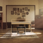 Donner OURA R300 digitális zongora, Donner design, súlyozott, fokozatos kalapácsmechanikás, 88 billentyű, világos faerezet