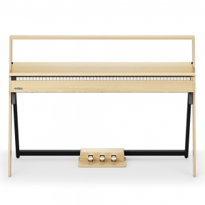 Donner OURA R300 digitális zongora, Donner design, súlyozott, fokozatos kalapácsmechanikás, 88 billentyű, világos faerezet