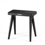 Donner zongoraszék, tömör fa, S100 design, fekete