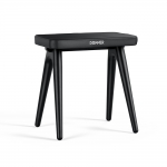 Donner zongoraszék, tömör fa, S100 design, fekete