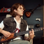 Donner Hush-C silent gitár, elektro-akusztikus, nylonhúros, sunburst