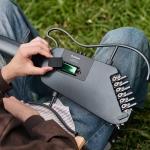 Donner Hush-C silent gitár, elektro-akusztikus, nylonhúros, fekete