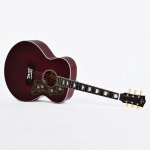 Sigma akusztikus gitár elektronikával, borvörös