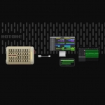 Hotone Pulze Mini - Multifunkcionális Modern Bluetooth Modellező Erősítő, White Edition