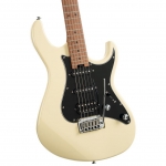 Cort elektromos gitár, éger test, Seymour Duncan hangszedők, Military Beige