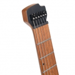 Cort elektromos gitár, fej nélküli multi-scale, matt áttetsző fekete