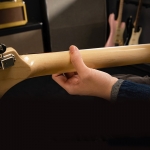 Donner elektromos gitár, ST forma, piros