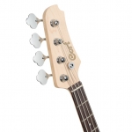 Cort Retro elektromos basszusgitár, piros - elérhető 2026 szeptembere után