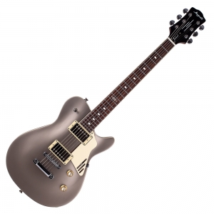 Magneto Velvet Deluxe elektromos gitár, kamrás test, Sunset Gold Silk - BEVEZETŐ ÁR!