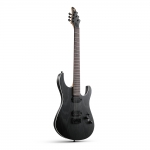Donner elektromos gitár puhatokkal, fekete