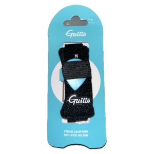 Guitto húrtompító - Medium, fekete
