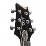 Cort akusztikus heavy metal gitár EQ-val, fekete