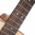 Cort akusztikus gitár elektronikával, 12 húros, matt natúr