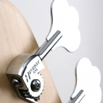 Cort el.basszusgitár, 5húros, Mighty Mite PU, sötét natúr